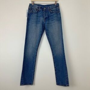 Re/Done Men’s Slim Fit Light Wash Jeans 31x32 Classic Made in USA Casual NWT